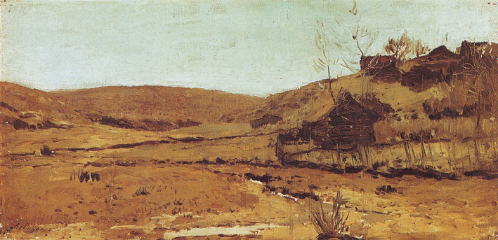  伊萨克·列维坦 Levitan，Isaak Iliich —— 河谷